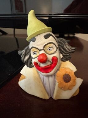 The Reco Clown Collection "The Professor" by John McClelland, 1984 Small Bust